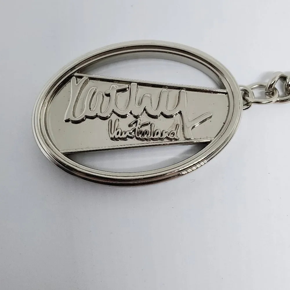 Kathy Van Zeeland Silver Colored Keychain - Picture 2 of 3